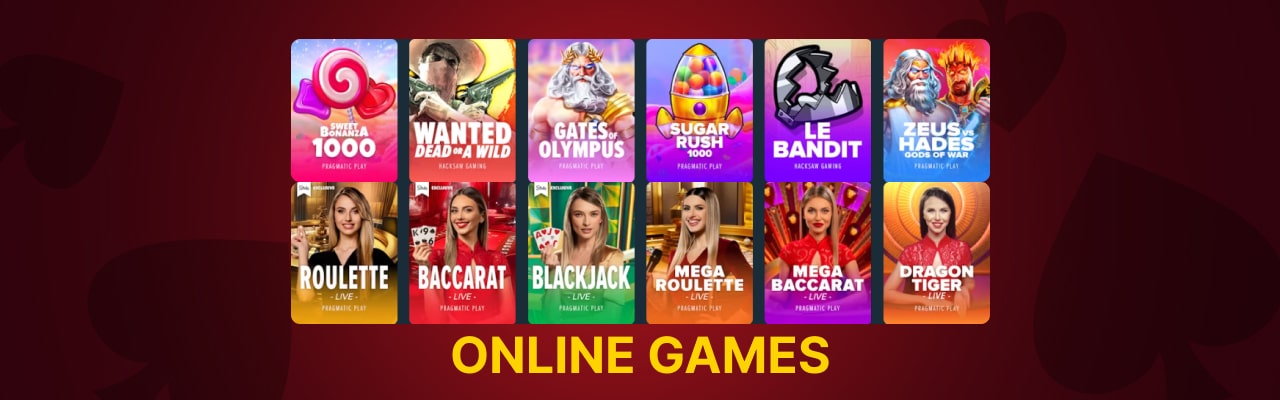 Stake online games