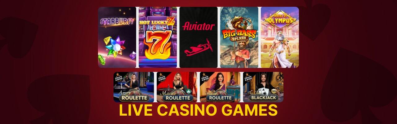 Maxxwin casino live games