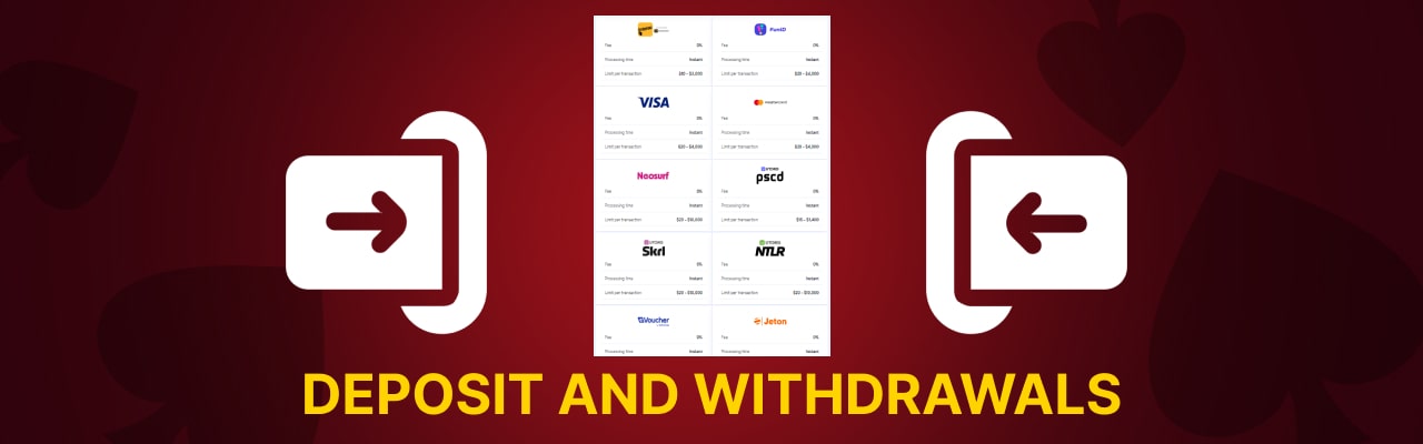 SG casino deposit withdrawals